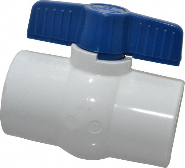 Miniature Manual Ball Valve: 2" Pipe, Standard Port