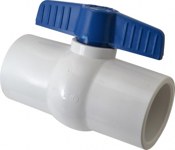 Miniature Manual Ball Valve: 2-1/2" Pipe, Standard Port