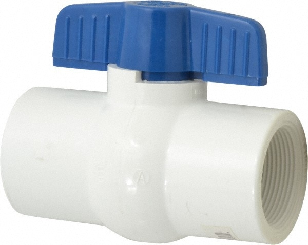 Miniature Manual Ball Valve: 1-1/2" Pipe, Standard Port