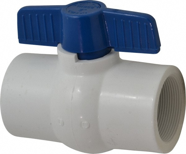 Miniature Manual Ball Valve: 2" Pipe, Standard Port