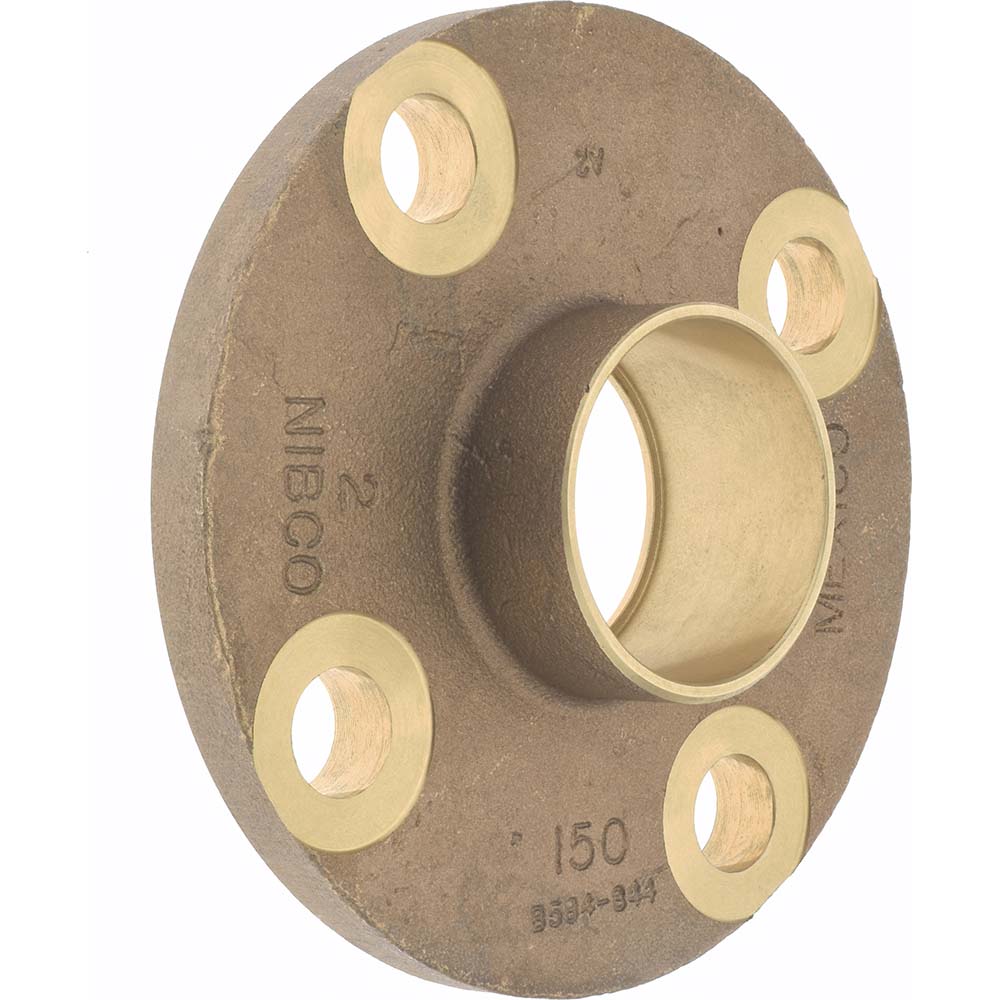 2" Pipe, 6" OD, Cast Copper Companion Pipe Flange
