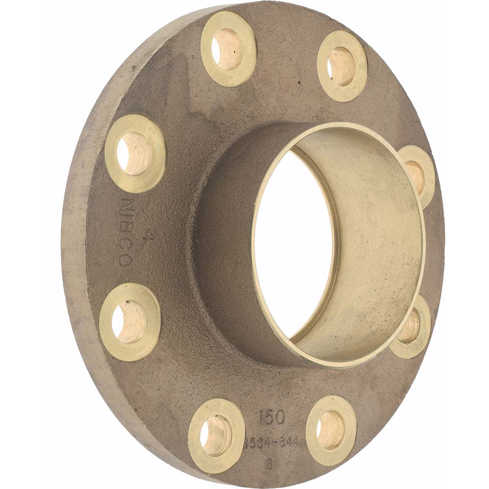 4" Pipe, 9" OD, Cast Copper Companion Pipe Flange