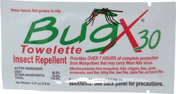 North 122004XA 50 Qty 1 Pack 50 Count 30% DEET Towelette 