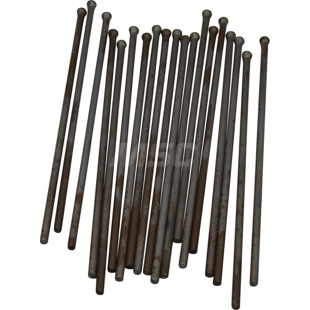 Needle Scaler Replacement Needles; Needle Type: Replacement Needle Set ; Needle Length: 5in ; Needle Diameter: 3mm ; Number Of Pieces: 19 ; Material: Stainless Steel ; For Use With: Ingersoll Rand 125,  172, 182, 125-EU Series Scalers