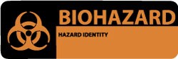 Hazardous Material Label: 