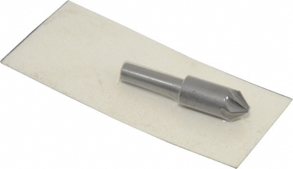 Made in USA 2394 3/8" Head Diam, 1/4" Shank Diam, 6 Flute 82° High Speed Steel Countersink Image