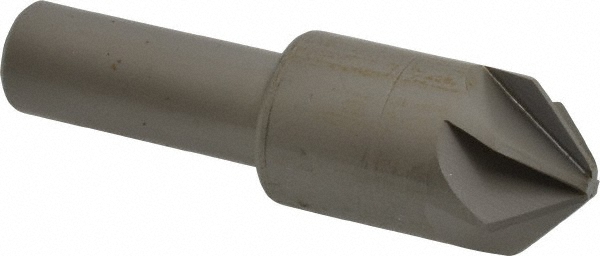 Made in USA 2419 3/4" Head Diam, 1/2" Shank Diam, 6 Flute 90&deg; High Speed Steel Countersink Image