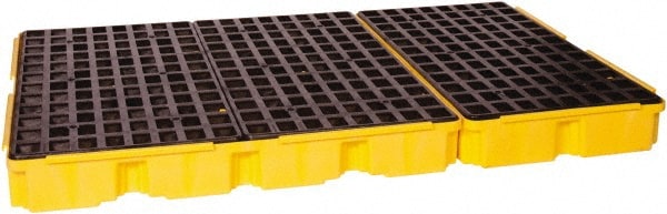 Eagle 1686D Spill Platform: 6 Drum, 88 gal, 8,000 lb, Polyethylene 