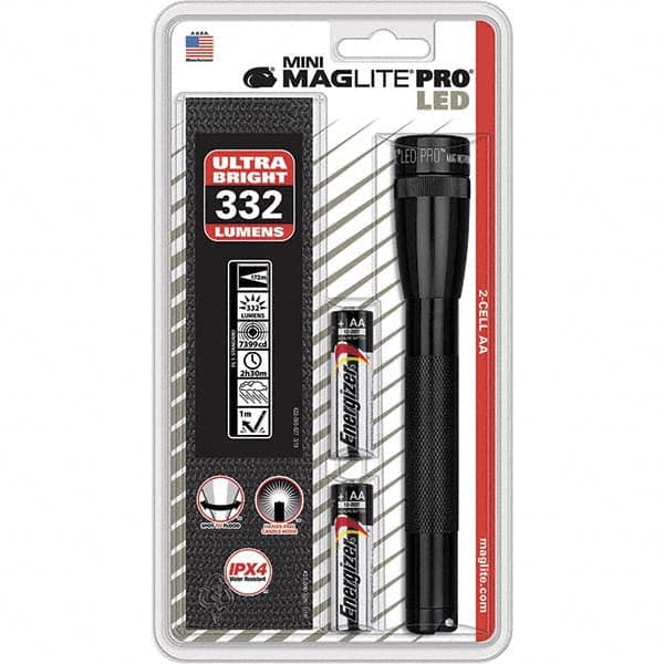 Mag-Lite SP2P01H Mini Flashlight: Clear LED Bulb 