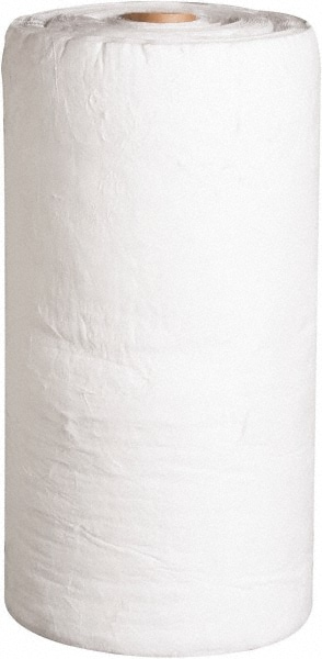 PRO-SAFE SORROL-AS Sorbent Pad: Oil Only Use, 30" Wide, 150 Long, 49 gal, White Image