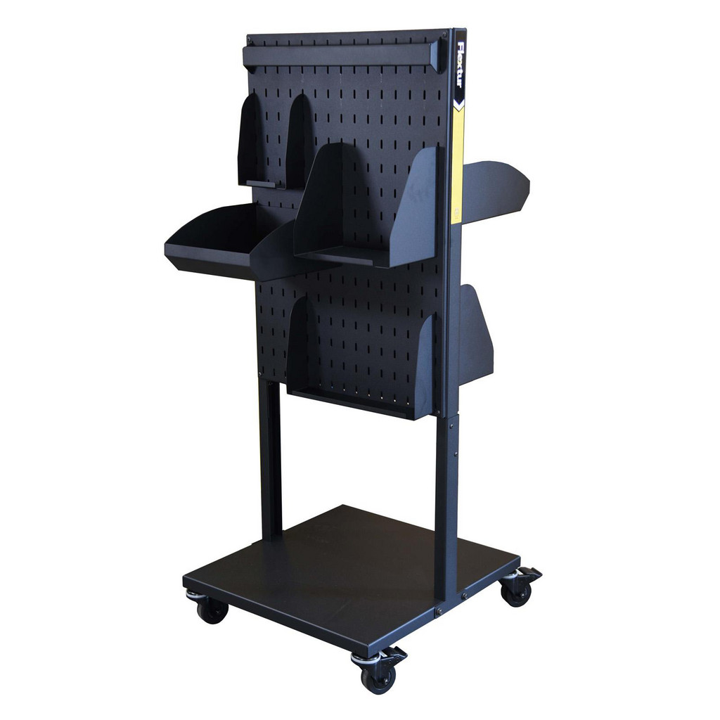 Flextur - Mobile Work Stands: Stand Type: Mobile Tool Board, Pegboard ...