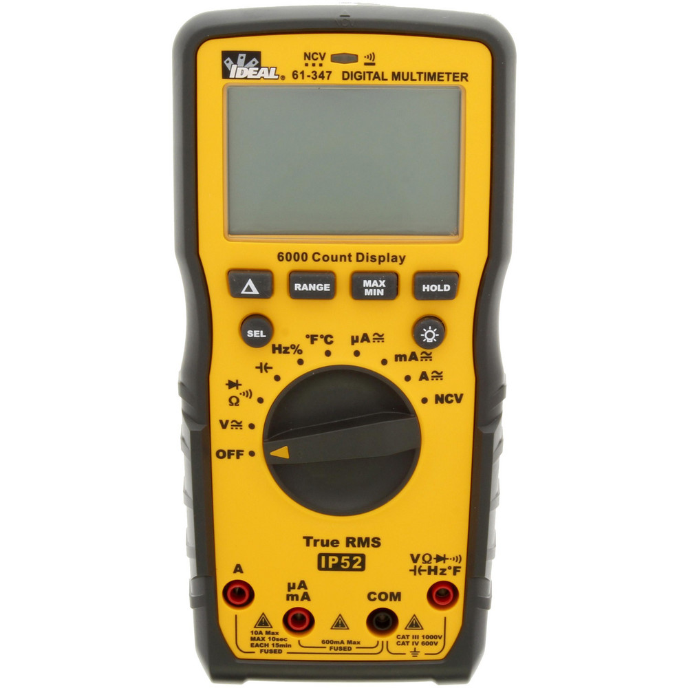 Ideal - Multimeters: Multimeter Type: Auto Ranging, Digital, True RMS ...