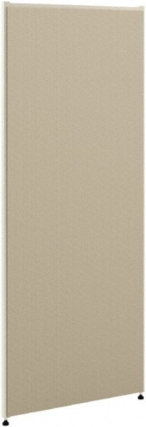 Fabric Panel Partition: 36" OAW, 60" OAH, Gray