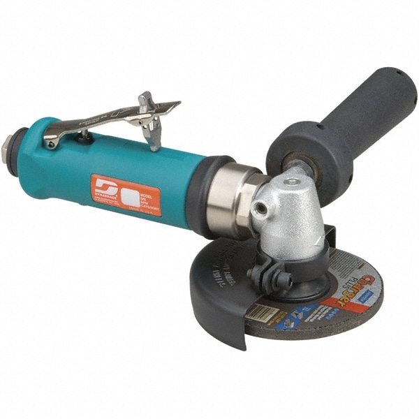 Dynabrade 54775 Air Angle Grinder: 4" Wheel Dia, 13,500 RPM Image