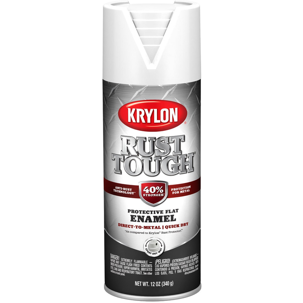 Generic White 12 OZ Aerosol Spray Can