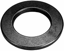 Value Collection FFLW100OG-PK10 1" Screw Standard Flat Washer: Steel, Galvanized Finish 