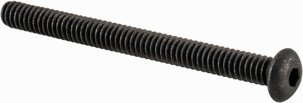 Value Collection 701017PR Socket Cap Screw: #2-56 x 1, Alloy Steel, Black Oxide Finish Image