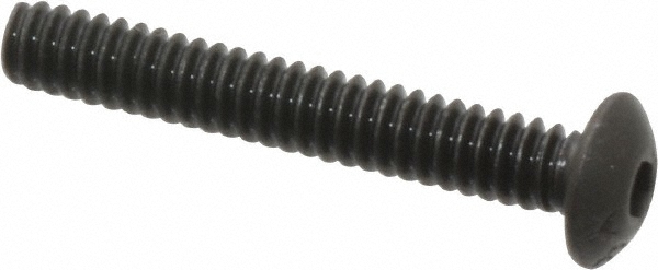 Value Collection 701031PR Socket Cap Screw: #4-40 x 3/4, Alloy Steel, Black Oxide Finish Image