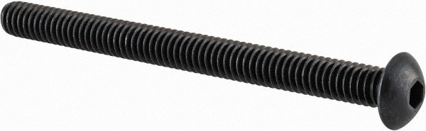 Value Collection 701084PR Socket Cap Screw: #8-32 x 2, Alloy Steel, Black Oxide Finish Image