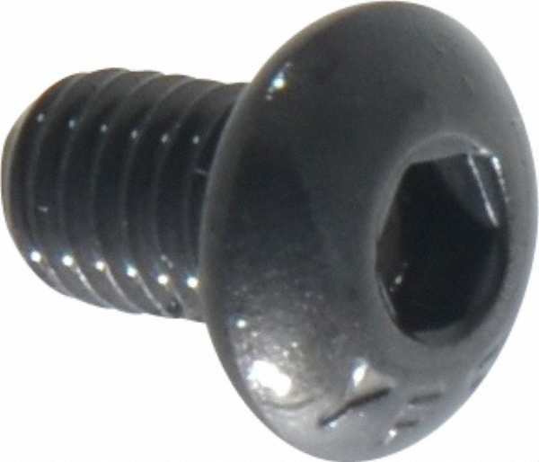 Value Collection 701107P #10-32 5/16" Length Under Head Hex Socket Drive Button Socket Cap Screw Image