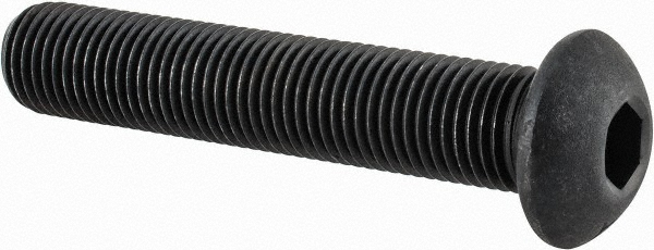 Value Collection 701187PR Socket Cap Screw: 3/8-24 x 2, Alloy Steel, Black Oxide Finish Image