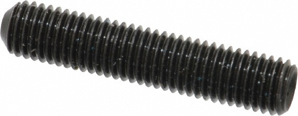 Value Collection 12088 Set Screw: 1/4-28 x 1-1/4", Cup Point, Alloy Steel, Grade 8 Image