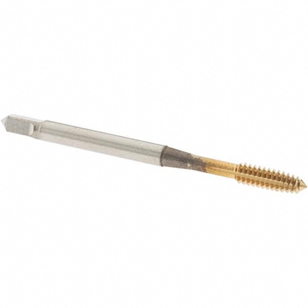Thread Forming Tap: #6-32 UNC, Plug, Cobalt, TiN Coated
