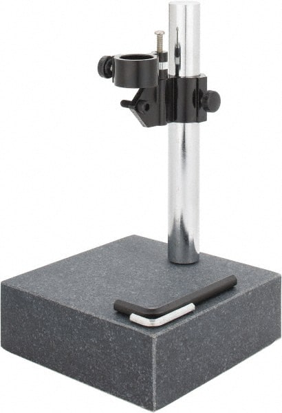 Granite Surface Check Comparator Stand Plate 6'' x 6'' x 2'' Base 