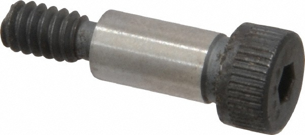 Made in USA 13762 Shoulder Screw: 1/4" Shoulder Dia, 1/2" Shoulder Length, #10-24, 8 Alloy Steel, Hex Socket Image
