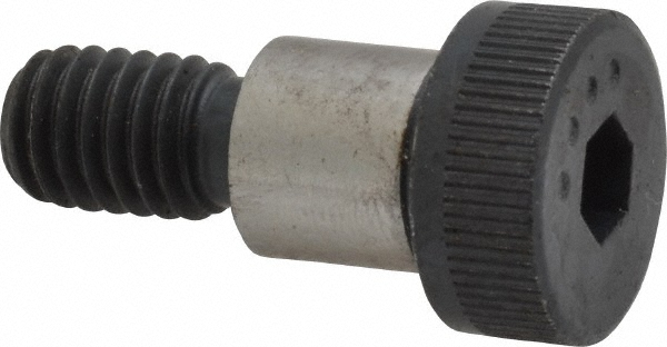 Made in USA 13891 Shoulder Screw: 1/2" Shoulder Dia, 1/2" Shoulder Length, 3/8-16, 8 Alloy Steel, Hex Socket Image