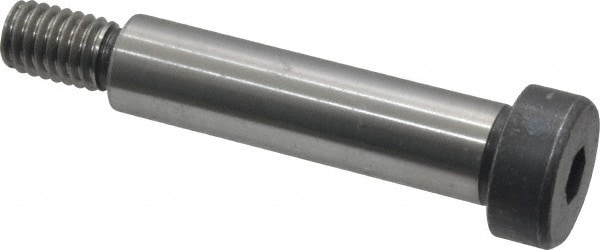 Made in USA 13912 Shoulder Screw: 1/2" Shoulder Dia, 2" Shoulder Length, 3/8-16, 8 Alloy Steel, Hex Socket Image