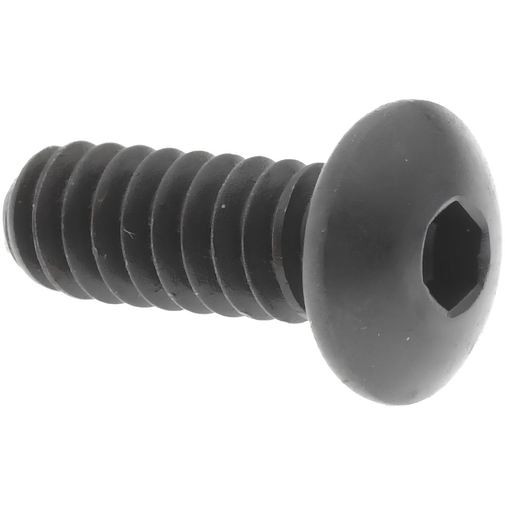 DTGN #8-32×1/2″ Button Head Socket Cap Screws – 50Pack – Good For Machine – 304 Stainless Steel 18/8 – Hex Drive Full Thread UNC Fasteners