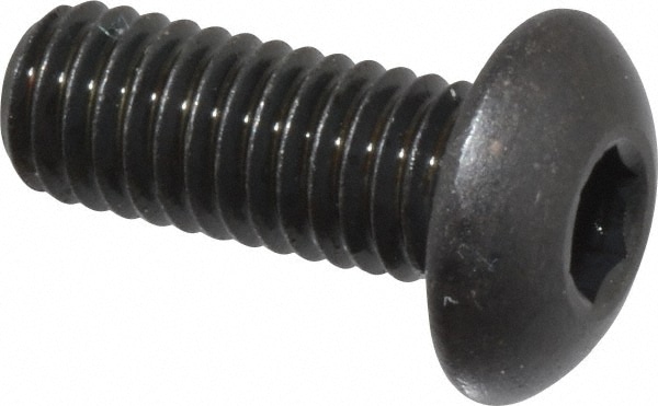 Made in USA - #10-32 UNF Hex Socket Button Cap Screw - 60589066 - MSC ...