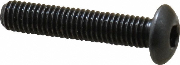Made in USA 10F100KBC #10-32 1" Length Under Head Hex Socket Drive Button Socket Cap Screw Image