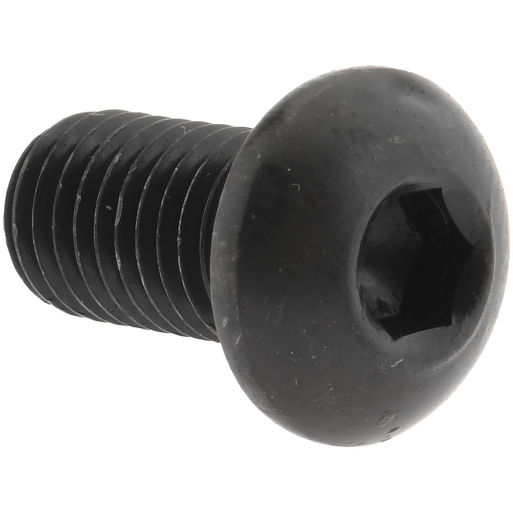 1/4-28x2 Alloy Button Head Socket Cap Screws Black Oxide