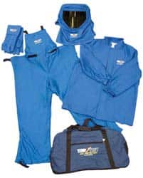 Arc Flash Clothing Kit: Large, Coat & Bib Overalls