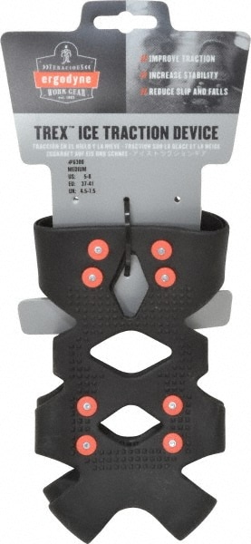 Ergodyne 16753 Strap-On Cleat: Stud Traction, Pull-On Attachment, Size 5 to 8 Image