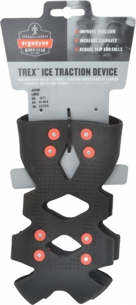 Ergodyne 16754 Strap-On Cleat: Stud Traction, Pull-On Attachment, Size 8 to 11 Image