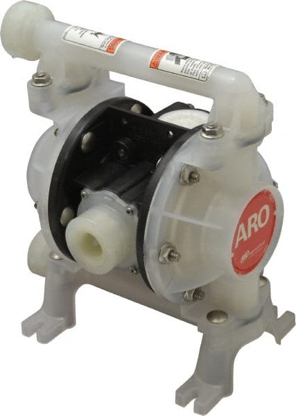 ARO/Ingersoll-Rand PD03P-APS-PAA Air Operated Diaphragm Pump: 3/8" NPT, Polypropylene Housing 