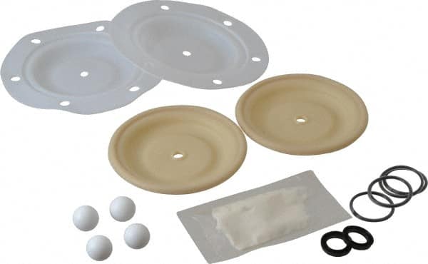 ARO/Ingersoll-Rand 637429-TT Diaphragm Pump Fluid Section Repair Kit: Polytetrafluoroethylene, Includes Balls, Diaphragms & Seals 