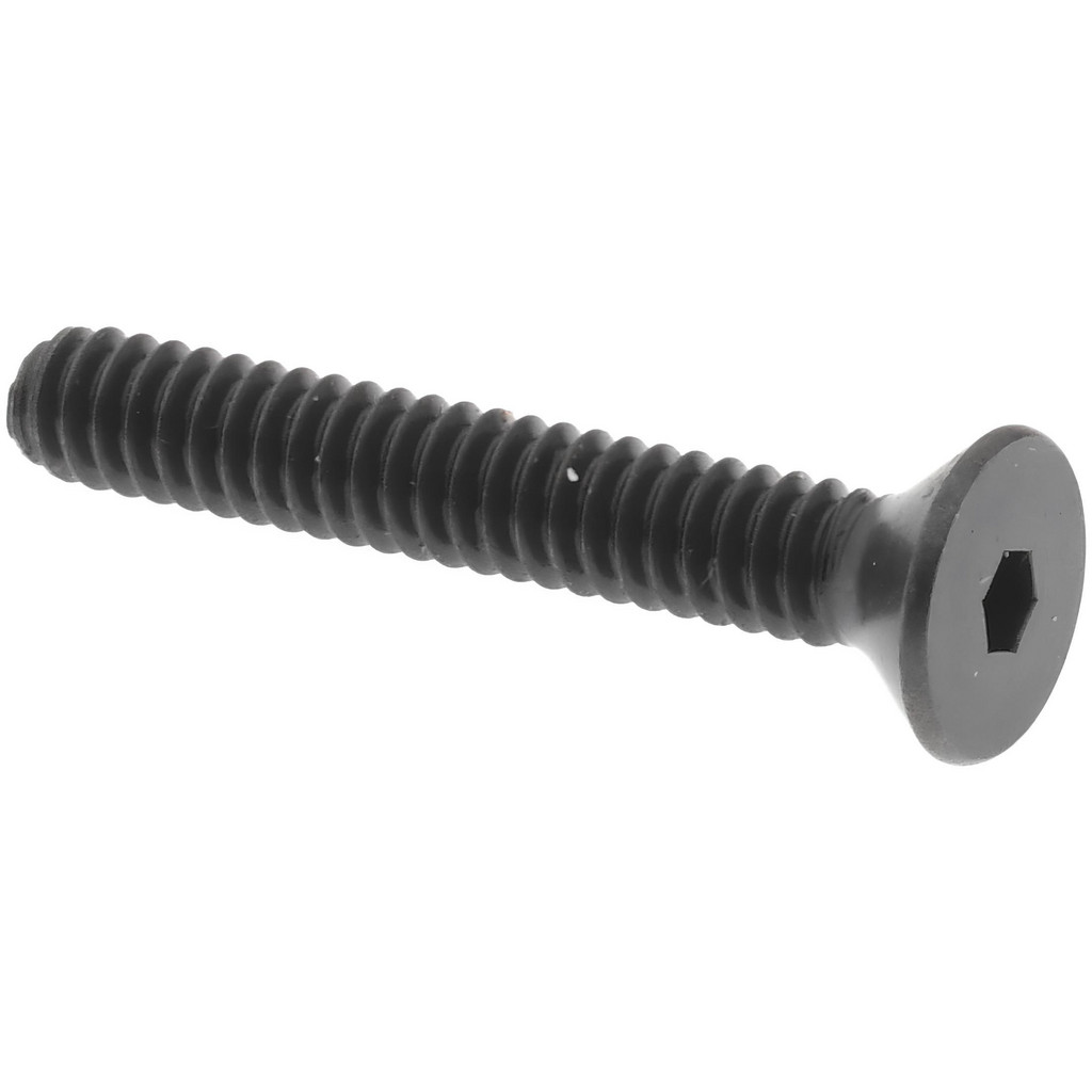 Made in USA 14404 #4-40 3/4" OAL Hex Socket Drive Flat Socket Cap Screw Image