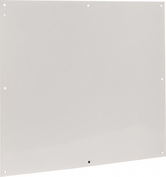 Cooper B-Line 78205109085 28-1/2" OAW x 32" OAH Powder Coat Finish Electrical Enclosure Nonperforated Panel Image