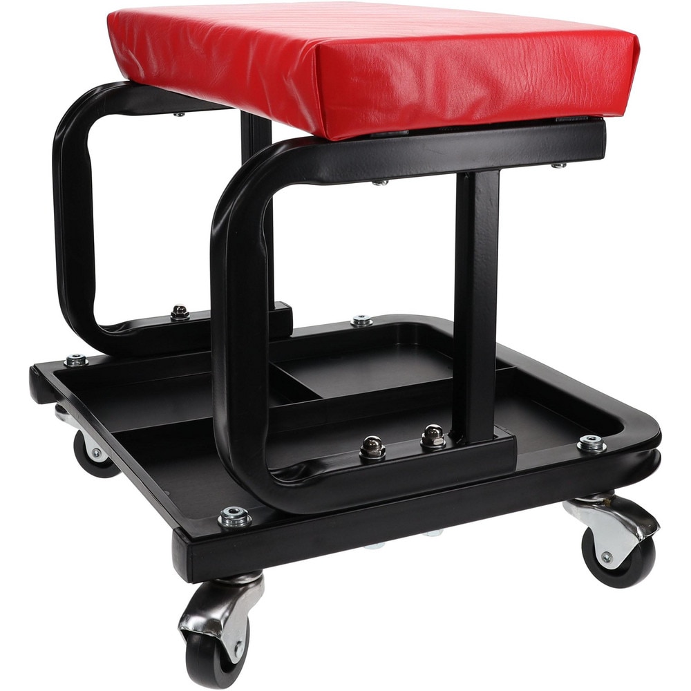 PRO-SOURCE - 260 Lb Capacity, 4 Wheel Creeper Seat with Tray | MSC Direct