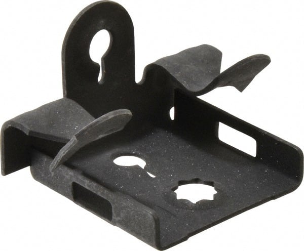 Flange Clamp: 1/8 to 1/4" Flange Thickness, 1/4" Rod