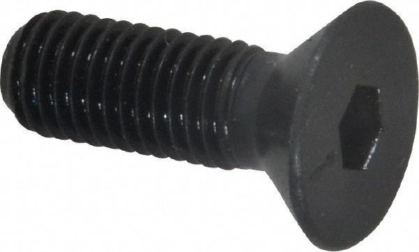 Made In Usa Flat Socket Cap Screw 14 28 X 34 Long Alloy Steel Black Oxide Finish 