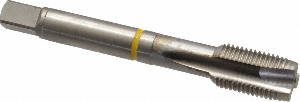 Guhring 9039020127000 Spiral Point Tap: 1/2-20, UNF, 3 Flutes, Plug, 2B, Cobalt, Bright Finish Image