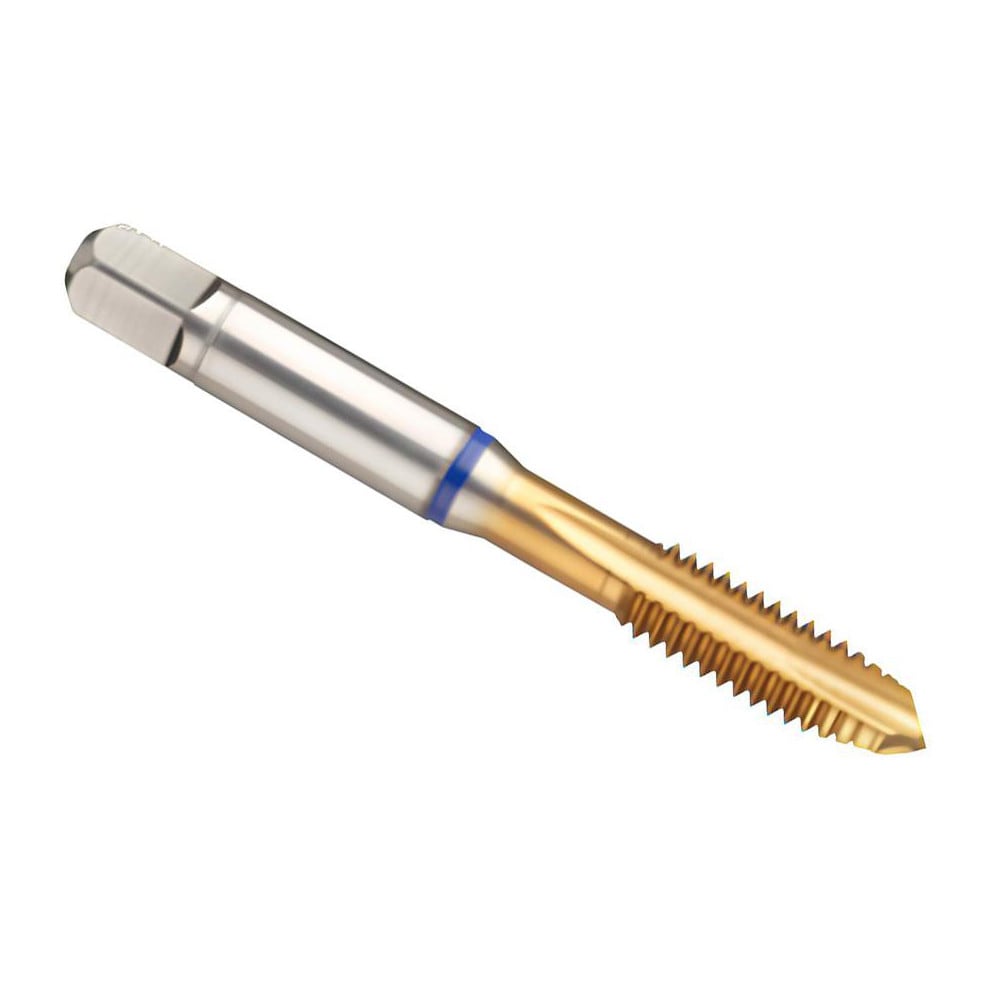 Guhring - Spiral Point Tap: #6-32 Thread, Unc, 3 Flutes, Plug Chamfer 