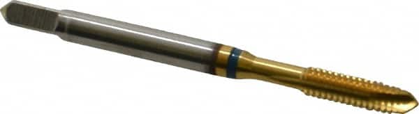 3 Flute Powered Metal Cobalt GUHRING 9039070041660 Spiral Point Tap Plug TiN Coating 8-32 Size 