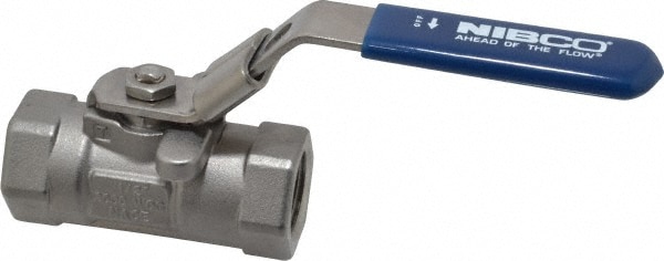 NIBCO NL943K6P Standard Manual Ball Valve: 1/2" Pipe, Reduced Port Image