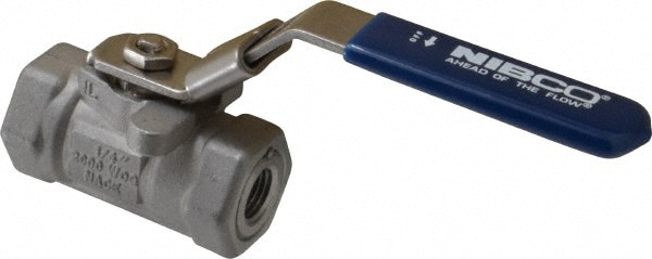 NIBCO NL943K4P Standard Manual Ball Valve: 1/4" Pipe, Reduced Port Image